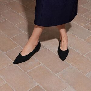 VIVAIA Pointed-Toe Water Repellent Ballet Flats (Aria 5°)